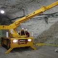 Broderson Crane Inside of a Mine