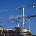 Three Terex Tower Cranes