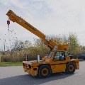 YellowBrodersoncarrydeckcraneparkinglot