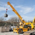 YellowBrodersoncarrydeckcraneapplicationconstruction