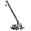 Rough Terrain Crane Line Drawing