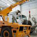 IC-80 carry deck crane rental moving truck engine