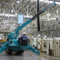 Maeda crawler crane factory application inside