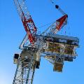 Luffing tower crane rental setting up