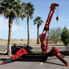 Mini crawler crane on lot for private onsite crane certification